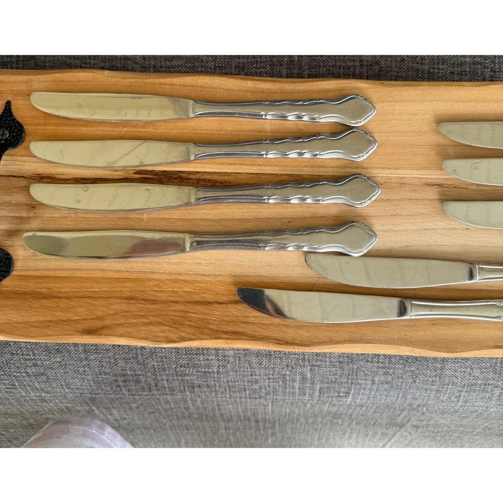 Kitchen butter knifes, Misc, Stainless Steel, Lot of 9